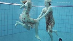 Naughty lesbian show underwater Thumb