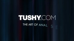 TUSHY Huge black cock stretches wifes asshole Thumb