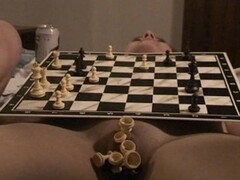 chess match on naked body Thumb