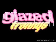 Glazed Tranny Rides Big Black Dick Thumb