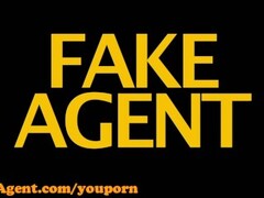 FakeAgent HD Amazing anal creampie casting Thumb