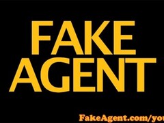 FakeAgent HD Classy brunette tricked into sex Thumb