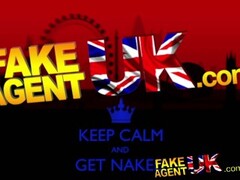 FakeAgentUK Husky voiced British beauty gets sticky reward Thumb