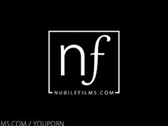 Nubile Films - Teen lesbians go muff diving Thumb