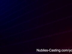 Nubiles Casting - Tiny teen pussy stretched by big dick Thumb