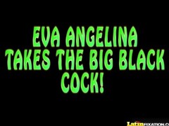 LatinFixation Tatted babe Eva Angelina gets fucked by a big black cock Thumb