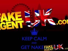 FakeAgentUK Sticky facial for UK pornstar duped into fake casting Thumb