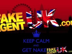 FakeAgentUK More deep throat and anal action for UK babe with no gag reflex Thumb