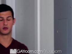 HD - GayRoom Cute guy joins his roommates for a threesome Thumb