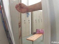 Kelly Surfer get bullied in the locker room Jamey Janes Thumb