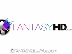 HD - FantasyHD Busty Kayla Kayden loves fucking big thick cock Thumb