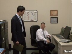Horny gay workers fucking in the office Thumb