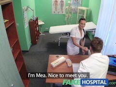 Sexy new nurse likes working for her new boss Thumb