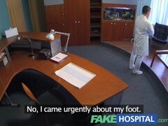 FakeHospital Petite redheads sexual skills makes doctor cum twice Thumb