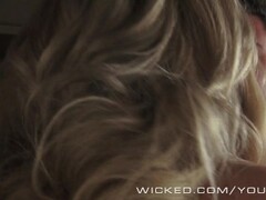 Wicked - Inked Angel Kleio Valentien takes big cock Thumb