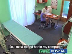 FakeHospital Horny blonde milf wants doctors cum inside her Thumb