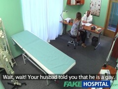 FakeHospital Sexy housewife cheats on hubby with her doctor Thumb