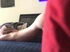 Wake up suck and fuck then begged for the creampie Thumb