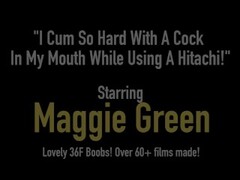 I Cum So Hard With A Cock In My Mouth While Using A Hitachi! Thumb
