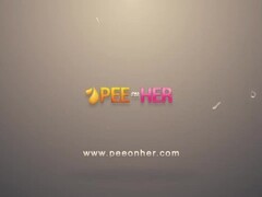 Peeonher - Flexible Threesome - Pissing Porn Thumb