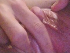 Jerking my big clit, moaning, and talking dirty Thumb