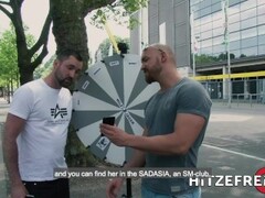 HITZEFREI Blonde German BBW rides sybian then fucked Thumb