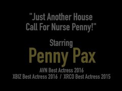 Sex Nurse Penny Pax Sucks Her Thick Cock Patient! Thumb