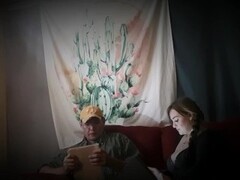 Step dad does 2nd practice interview with step daughter for blow job queen! Thumb