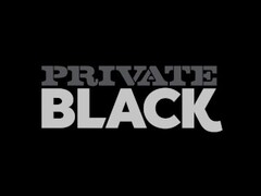 PrivateBlack - Hot Mulatta Hennia Mouth Fucks & Milks Big Black Cock! Thumb