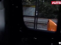 Bums Bus - Coco Kiss Brunette German Babe Take A Big Black Cock In Her Tight Pussy - LETSDOEIT Thumb