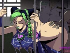 Jolyne Kujo Jail Cell Fuck - Extended Yoshikage Kira Version Thumb