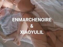 XIAOYULIL&ENMARCHENOIRE made fantastic BLOWJOB in Paris Thumb