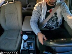 Uber Driver Flashing and Blowjob on Hidden Cam Thumb