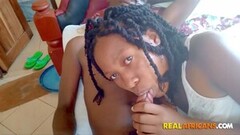 Steaming Real Homemade Amateur African Girlfriend Thumb