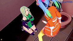 Az Sainklaus and Chitose Kisaragi and Lamia Loveless intense lesbian play and futanari sex. - Super Robot Wars 30 &amp_ V &amp_ A Hentai Thumb