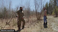 Markus Kage Gets A Boner As He Watches Olivier Robert Walking With His Ass Out For Everybody To See - BROMO Thumb
