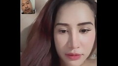SM Obedient Conqubine Babe Sex slave wife Smittin finger pussy ass to please her fuck master needs to get a nut off on phone long distance video call overseas Thumb