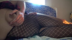 PERVERTED FAMILY SEX: My stepmom drinks my cum and then I cum again inside her ass Thumb