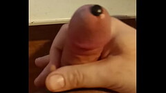Sounding and cum shot. 7mm, 30cm long Thumb
