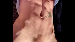 Giving you a tour of my six pack abs and big clit Thumb