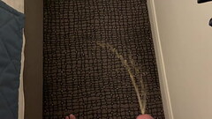 Pissing all over Hotel Room Carpet Thumb