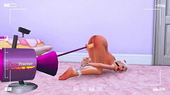 perverted stepdaughter checks deep throat in front of the camera for her stepfather sims me hentai animation Thumb