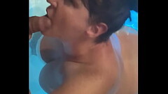 Nicebigddd hot tub fun Thumb