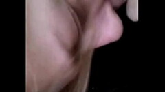 Grandma sucks the nut out of the BBC Thumb
