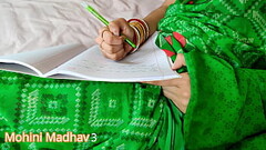 Indian teacher Mohini fucked hard by her student in restroom hindi audio Thumb