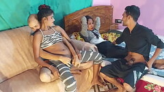 Foursome Interracial Sweat Party Desi hot sexy two girls gets fucked her two boyfriend'_s    Hanif and Popy khatun and Mst sumona and Manik Mia Thumb