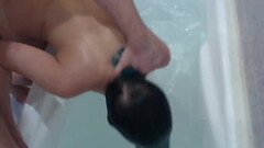 Guide - How to properly treat a woman in the bathroom.Where is the money, Lebowski!? Head Dipping Sex. Drowning game.Wet head pleasure. Mermaid. Thumb