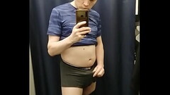 Jerk off in the fitting room Thumb
