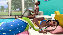Indian shares his room with his stepsister - Desi teen first time sex Thumb