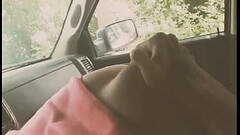 Brunette sucks cock in pickup-outdoor homemade amature deep throat and gets spanking like good girl Thumb